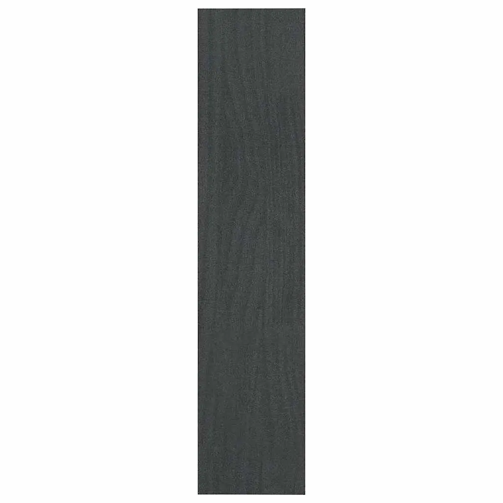 Pinewood Book Divider Grey 100x30x135.5 cm Solid Storage Shelf