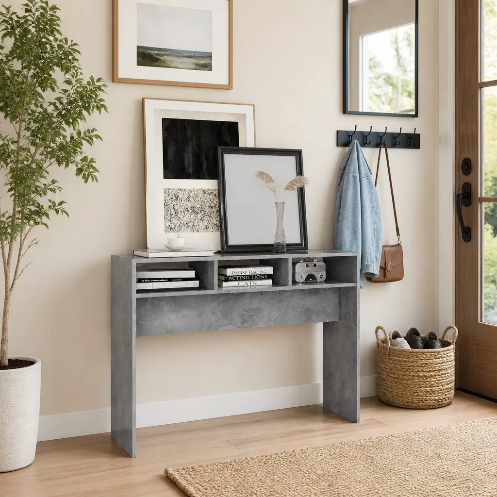 Console Table Hall Entryway Side Table Accent Furniture Storage Display