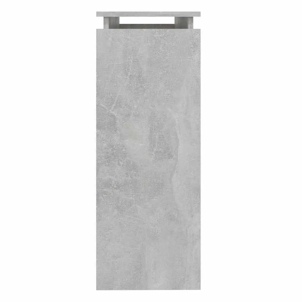 Grey Console Table for Hallway and Entryway 102x30x80cm