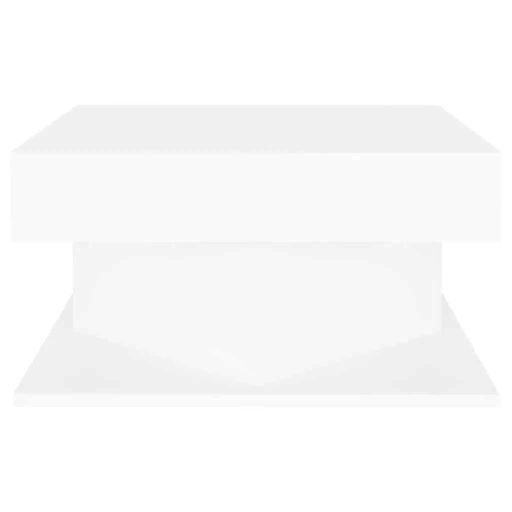 Coffee Table White 57x57x30 cm Engineered Wood