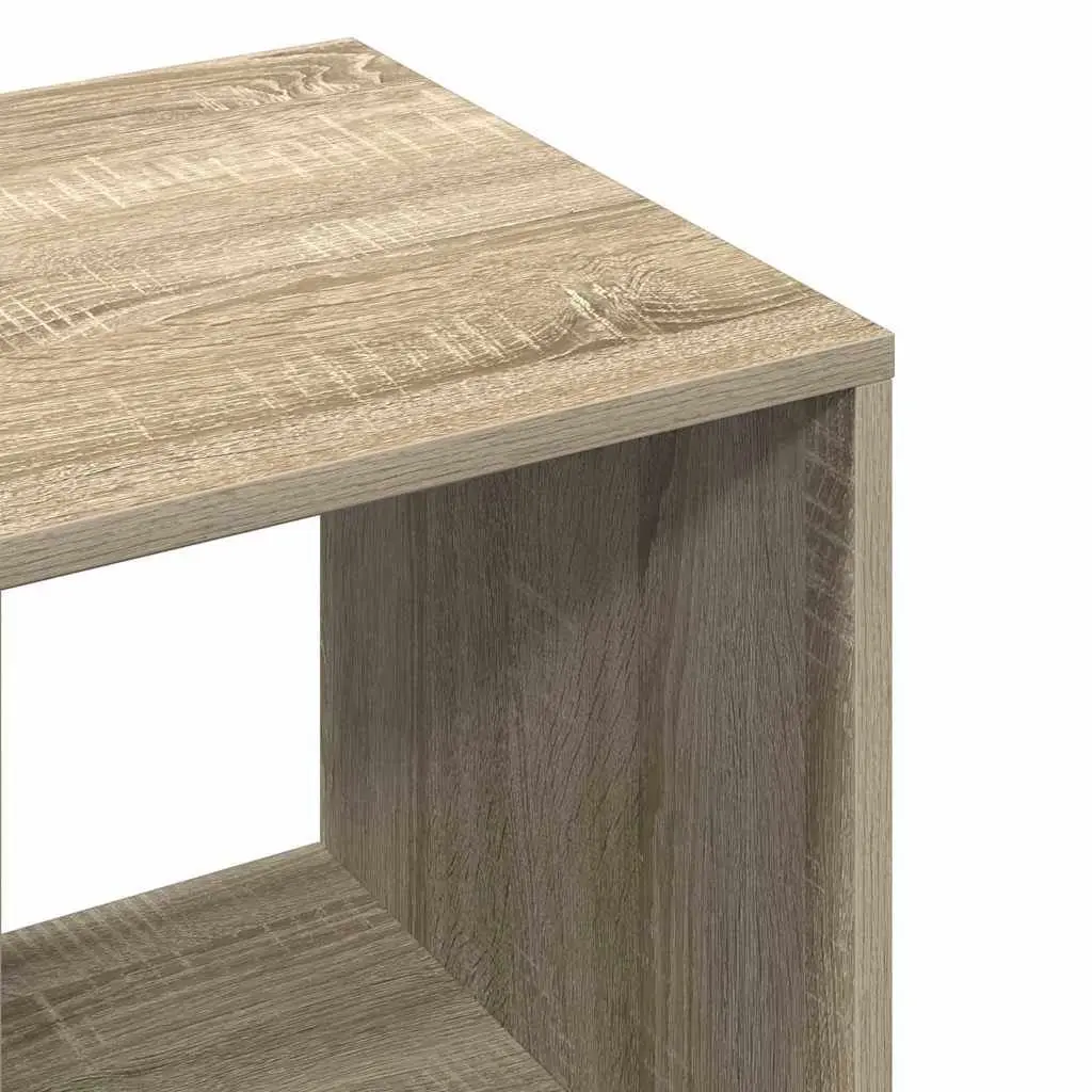 Engineered Wood Wardrobe Bedroom Storage Cabinet with Wheels Open Compartment