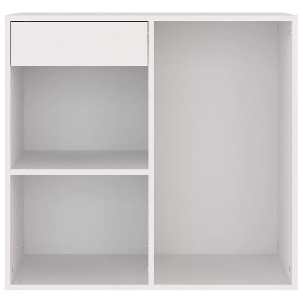 Cosmetic Cabinet Storage Unit White Bathroom Makeup Organizer Drawer Compartment