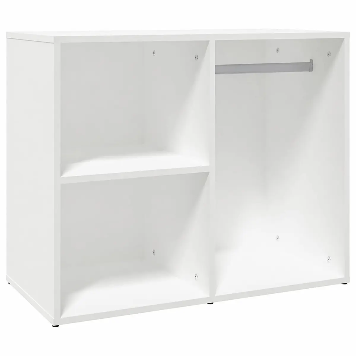 White Dressing Cabinet for Makeup and Accessories