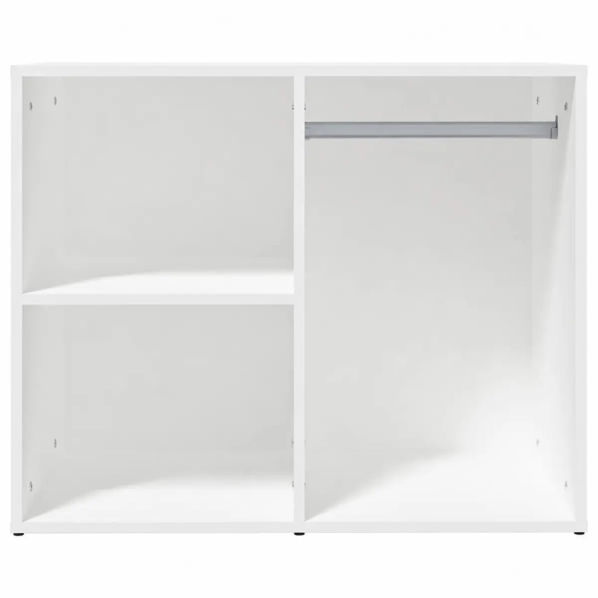 Dressing Cabinet White Engineered Wood 80 x 40 x 65 cm Storage Makeup Organizer