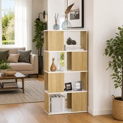 Stylish Book Cabinet Room Divider and Organizer