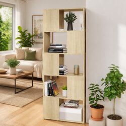 Warm Brown Book Cabinet for Stylish Storage