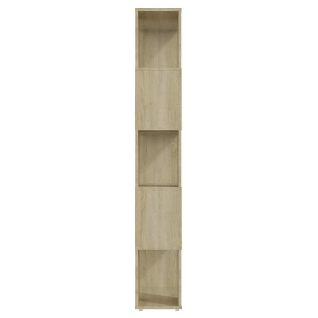 Book Cabinet Room Divider Open Shelf Storage Unit 60x24x155 cm Engineered Wood Brown