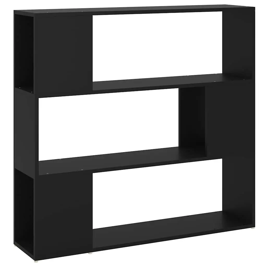 Black Book Cabinet Room Divider Shelving Unit Bookcase Organizer Storage
