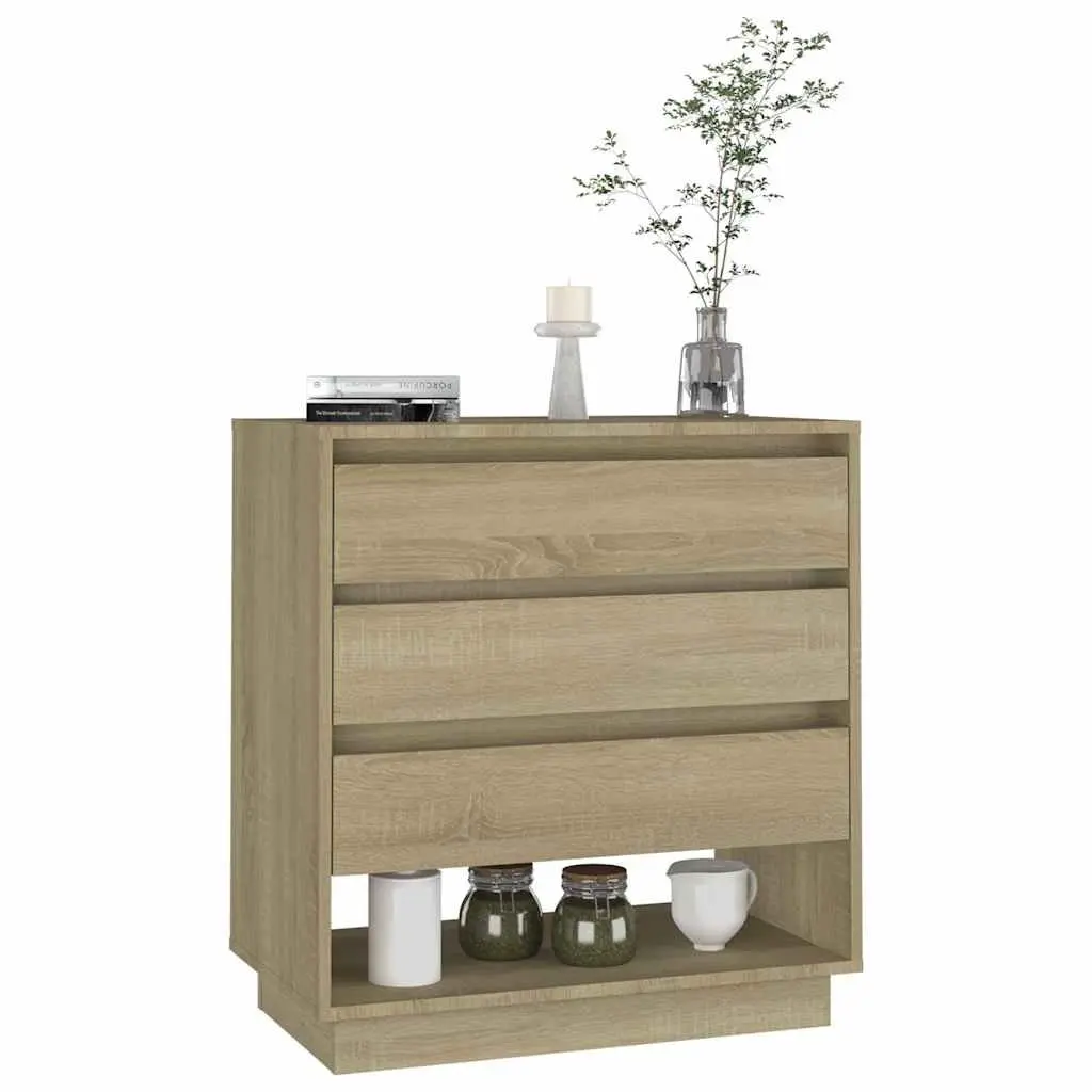 Brown Sideboard Storage Cabinet 70x41x75cm