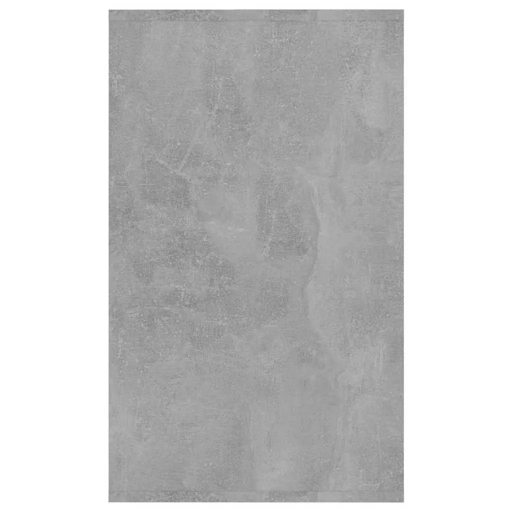 Sideboard Cabinet Grey 2 Doors 3 Drawers Engineered Wood