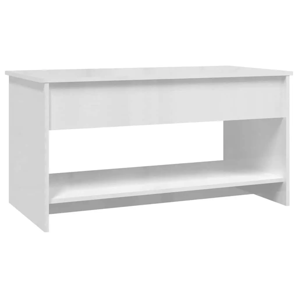 White High Gloss Lift Top Coffee Table