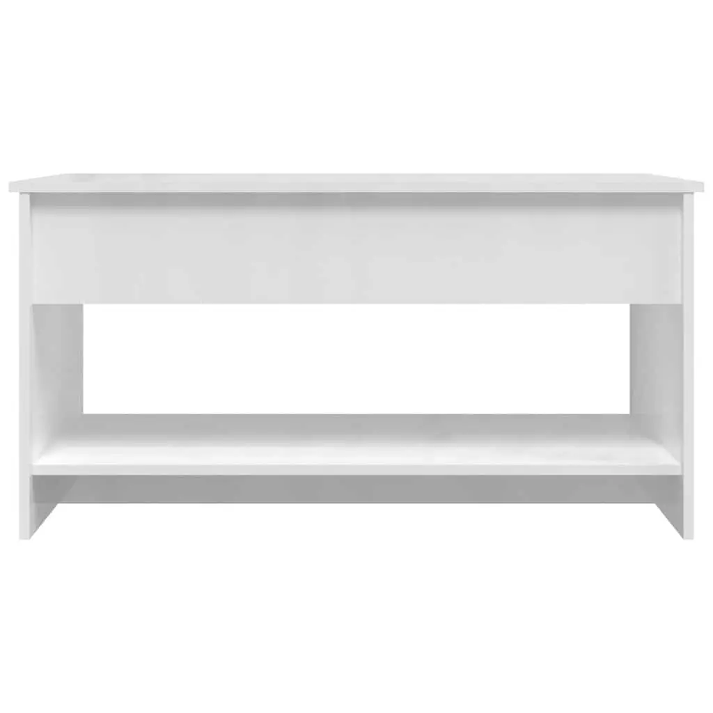 White High Gloss Lift Top Coffee Table