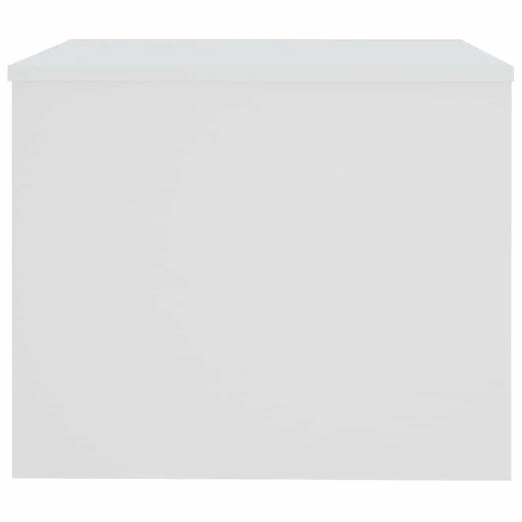 Coffee Table White Accent 80 x 50 x 40 cm Engineered Wood