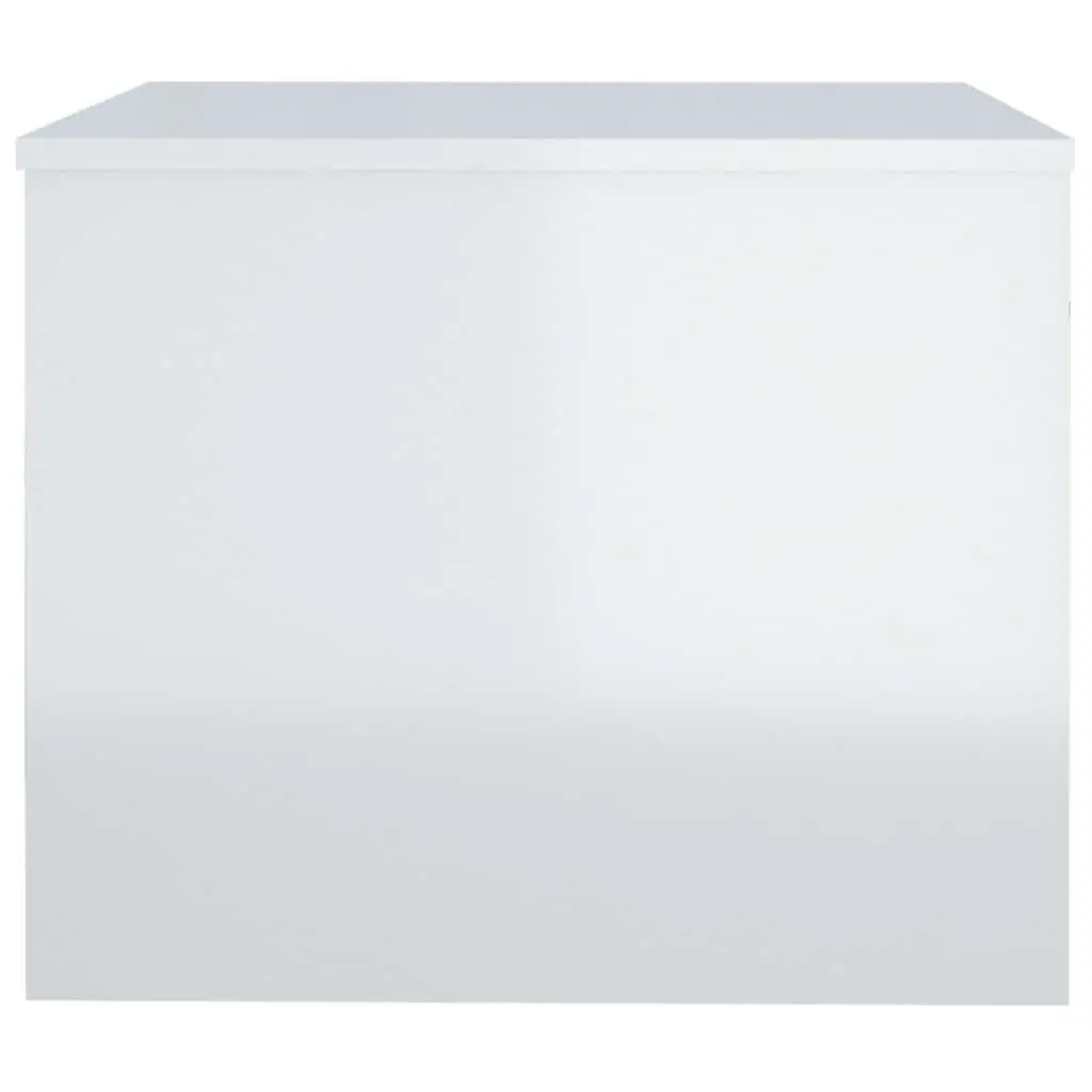 White High Gloss Coffee Table with Lift Top