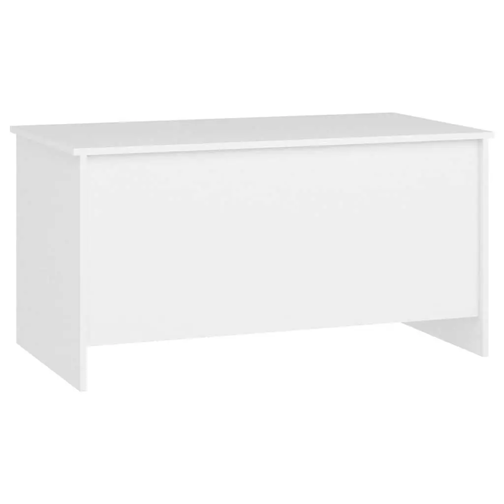 Coffee Table White Lift Top 102x55.5cm Engineered Wood