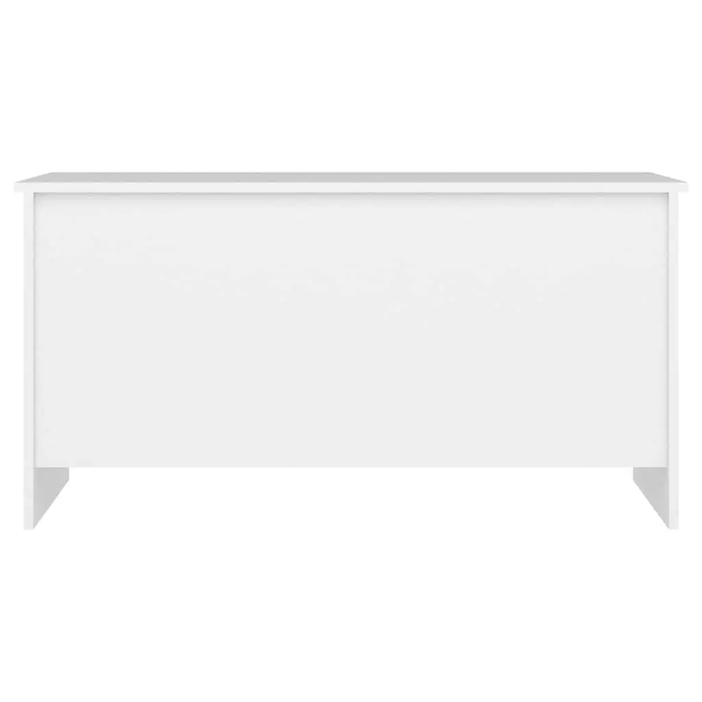 Coffee Table White Lift Top 102x55.5cm Engineered Wood