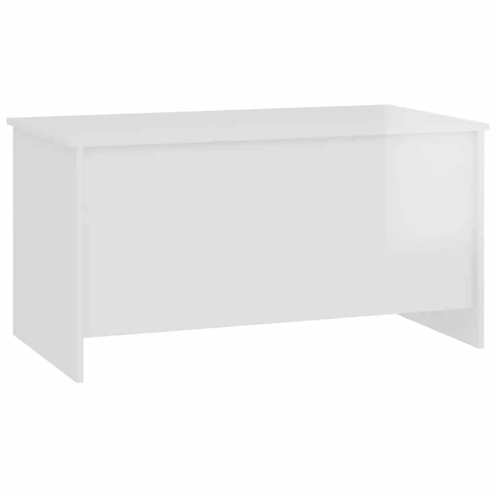 Coffee Table High Gloss White Lift Top Storage Engineered Wood 102 x 55.5 x 52.5 cm