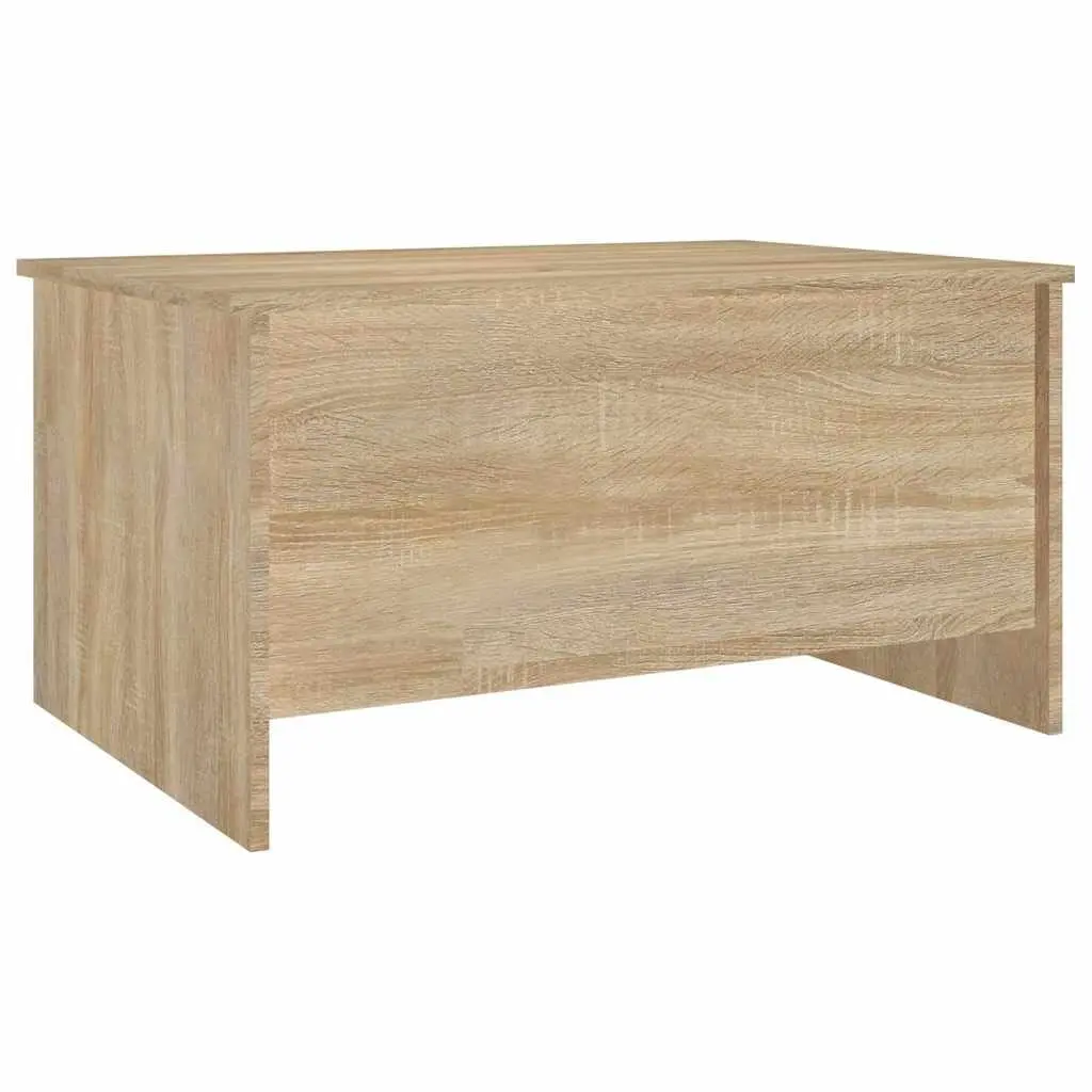 Coffee Table Lift-Top Design Brown Engineered Wood Storage Hidden Compartment
