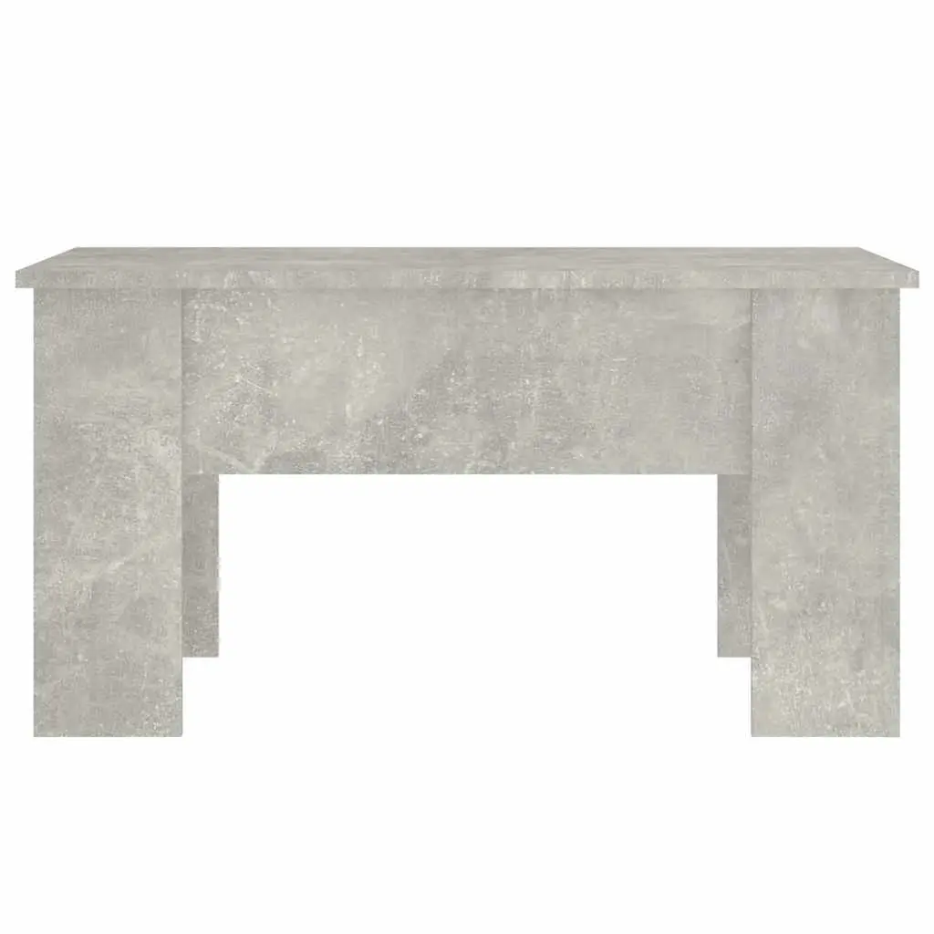 Coffee Table Lift Top Grey Engineered Wood Modern 79 x 49 x 41 cm