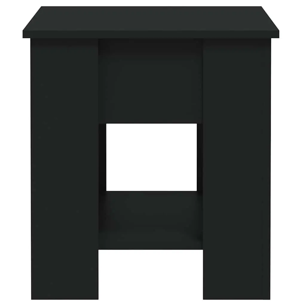 Lift-Top Coffee Table with Storage in Black