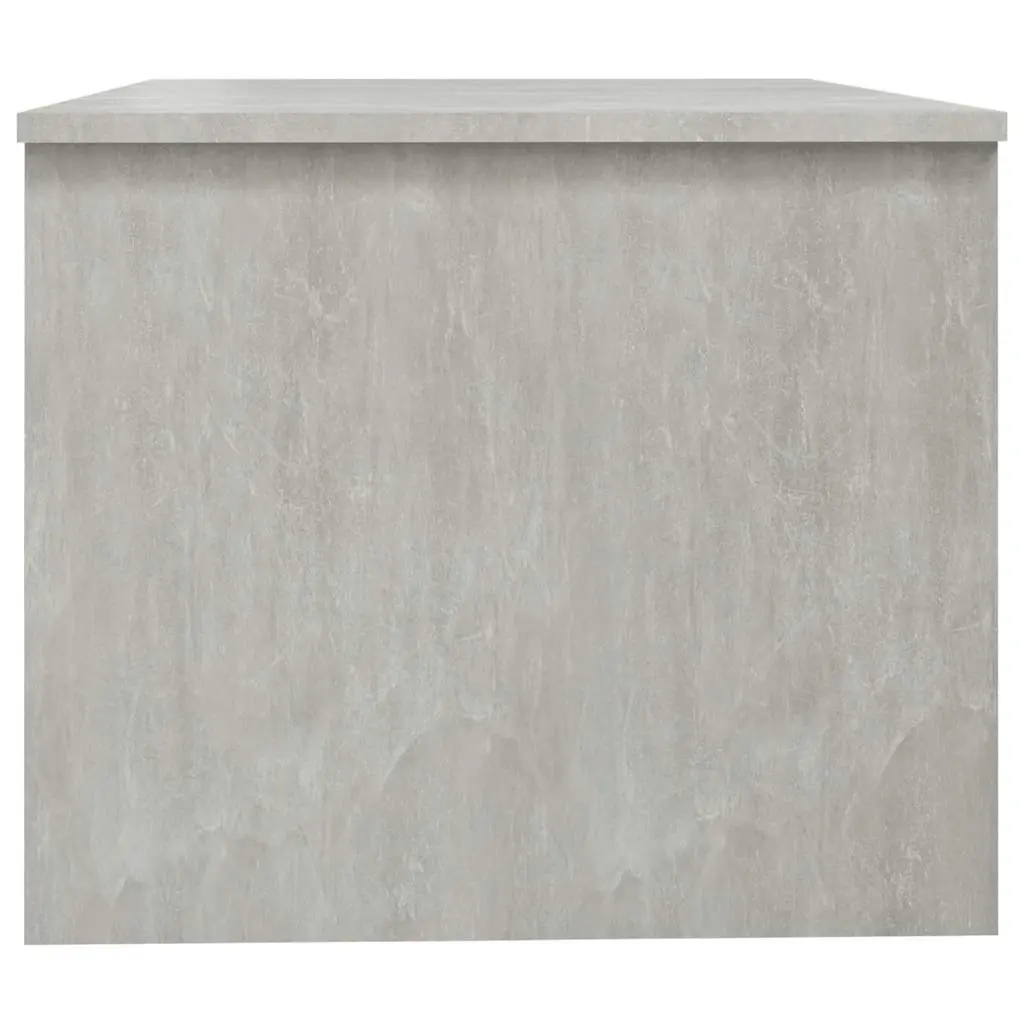Grey Engineered Wood Coffee Table with Hidden Storage