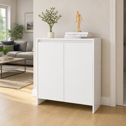 Charming White Sideboard Cabinet for Cozy Spaces