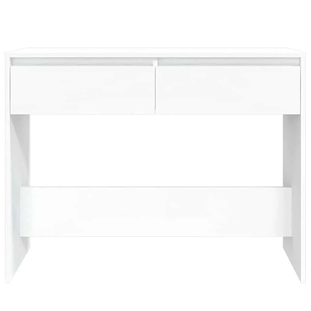White Console Table for Hallway and Living Room