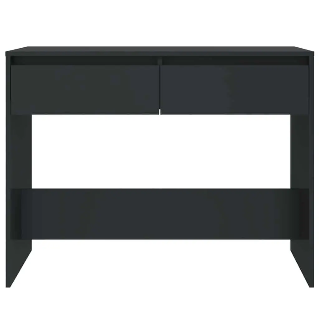 Console Table Black 100 x 35 x 76.5 cm Engineered Wood