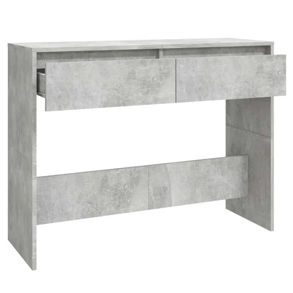 Grey Console Table for Living Room and Hallway