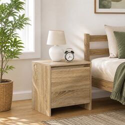 Elegant Beige Bedside Cabinet for Cozy Bedrooms