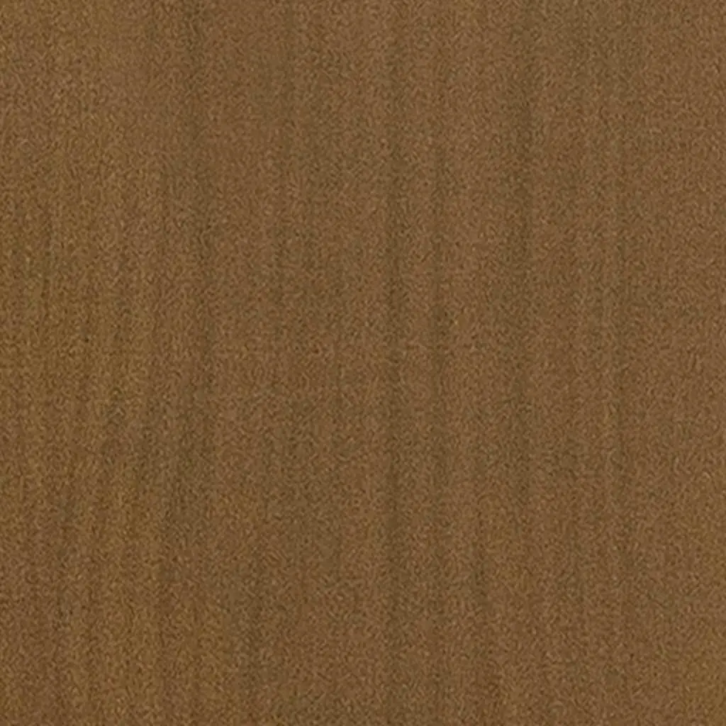 Honey Brown Solid Pinewood Coffee Table for Living Rooms