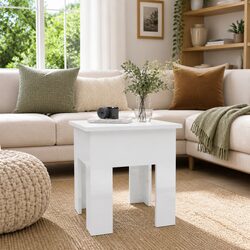 Contemporary White Gloss Coffee Table for Cozy Living Spaces