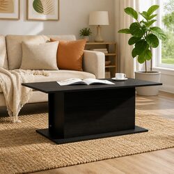 Stylish Black Coffee Table for Your Living Room