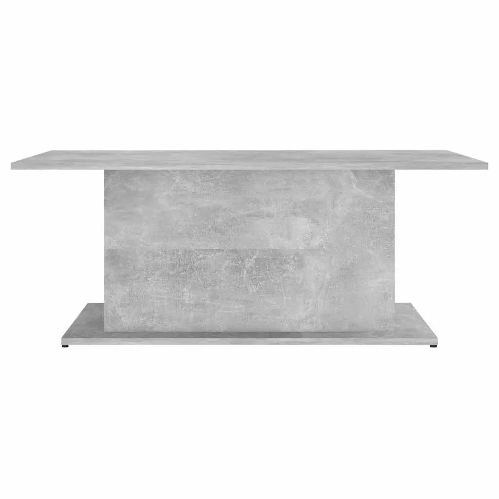 Coffee Table Grey Engineered Wood 102x55.5x40cm