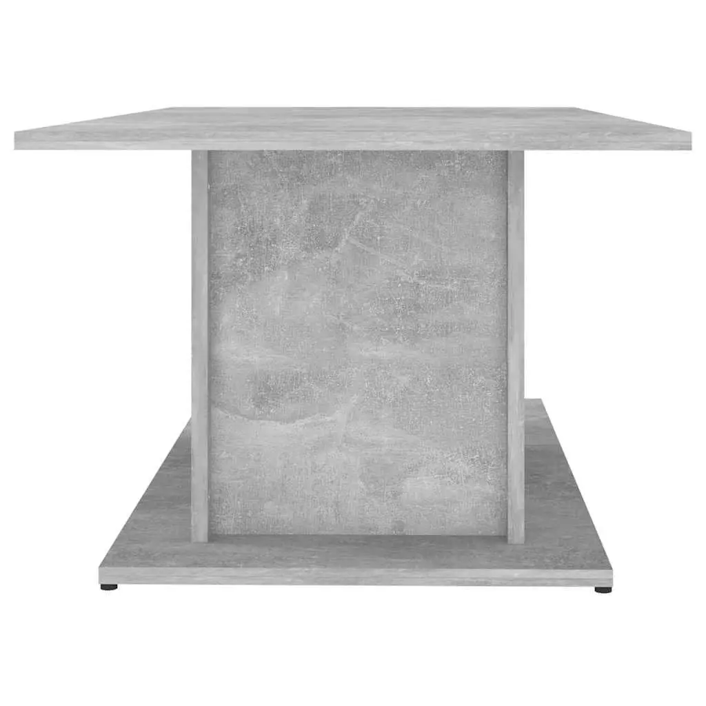 Coffee Table Grey Engineered Wood 102x55.5x40cm