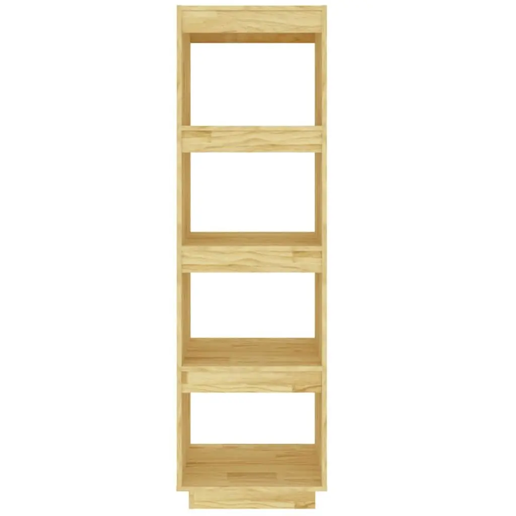 Pinewood Room Divider Bookshelf Brown 135cm Height 40cm Width 35cm Depth