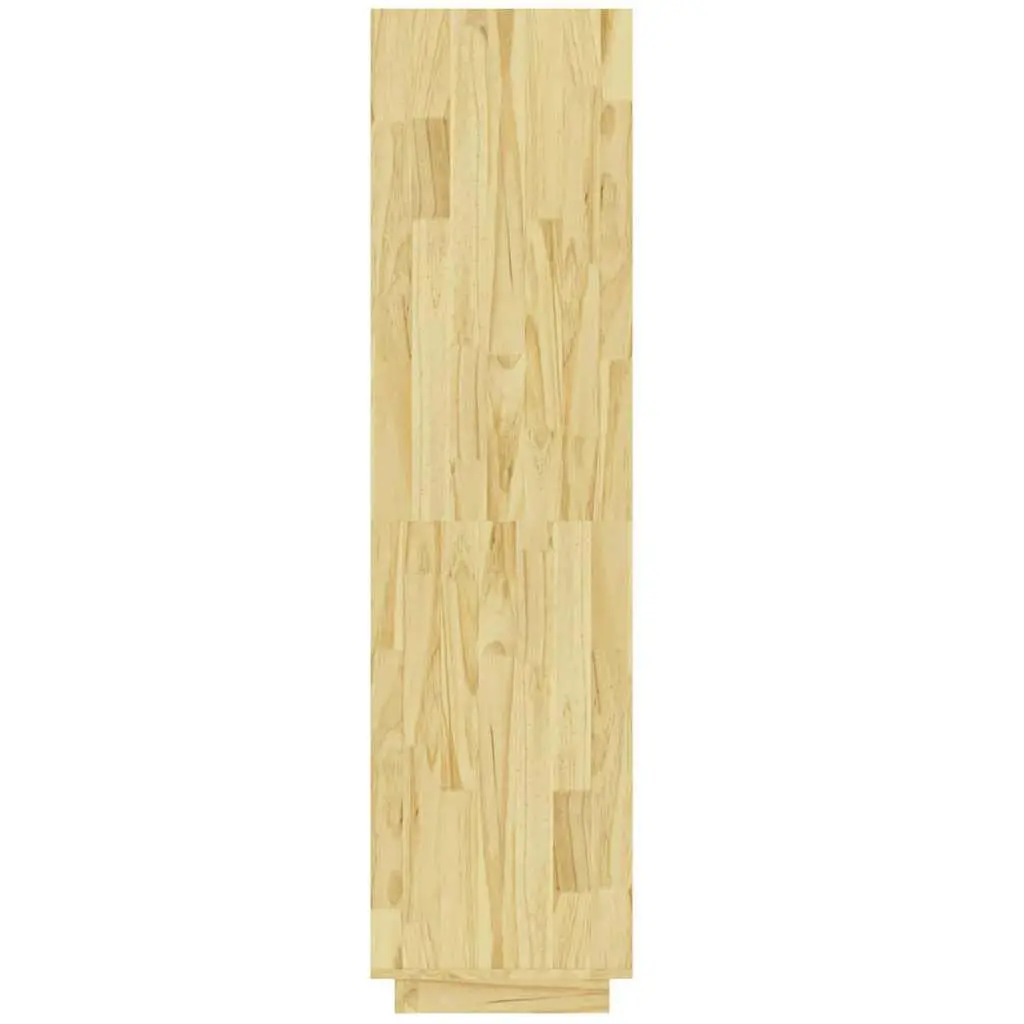 Pinewood Room Divider Bookshelf Brown 135cm Height 40cm Width 35cm Depth