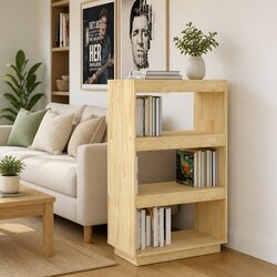 Brown Wooden Book Cabinet for Stylish Storage