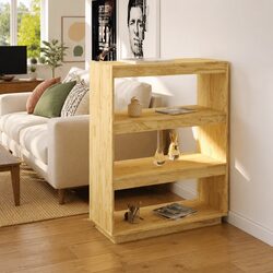 Charming Solid Pinewood Book Cabinet and Room Divider