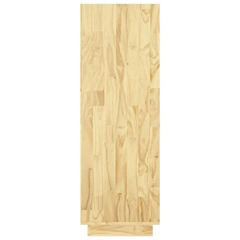 Solid Pinewood Book Cabinet Room Divider Standing Shelves Storage Bookcase