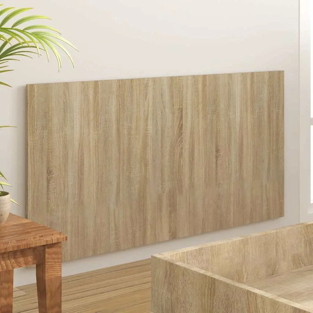 Brown Engineered Wood Bed Headboard 160cm for Comfort