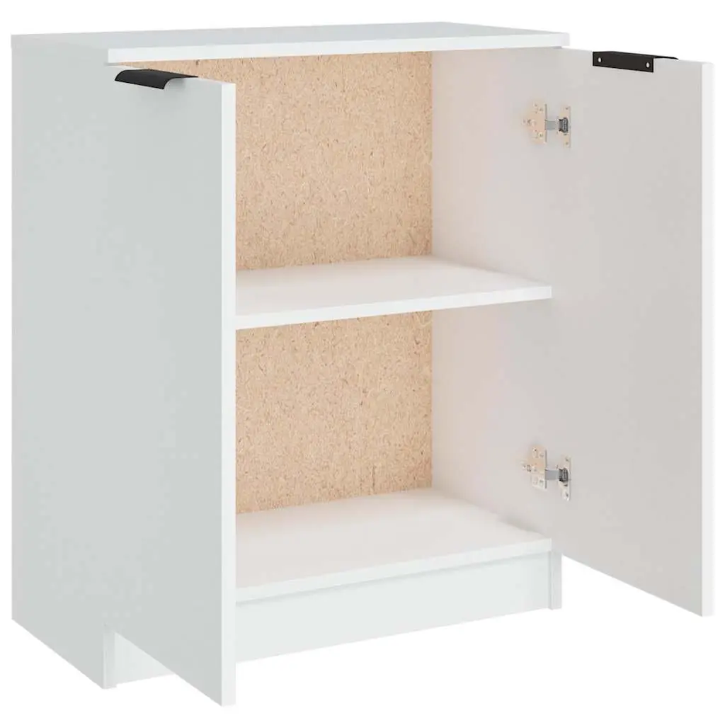 White Sideboard 60x30x70 cm Storage Cabinet