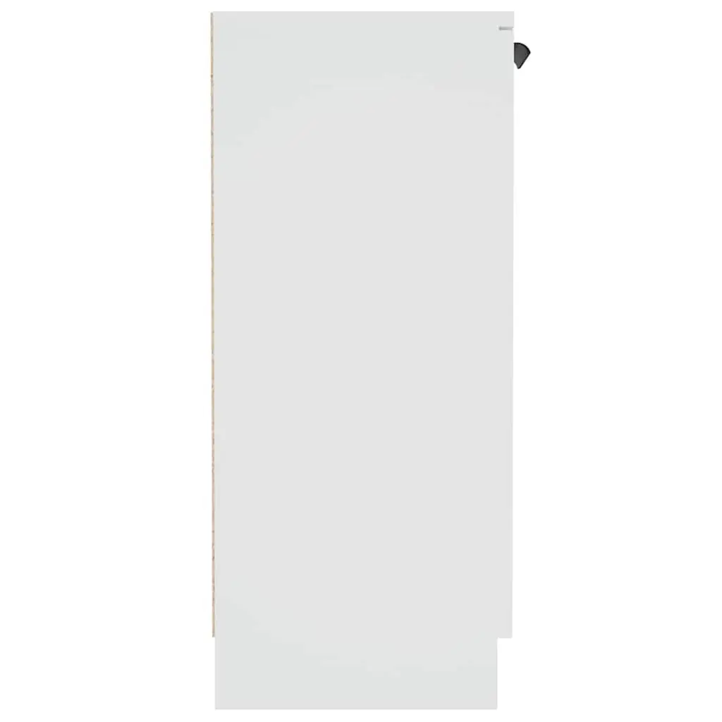 White Sideboard 60x30x70 cm Storage Cabinet