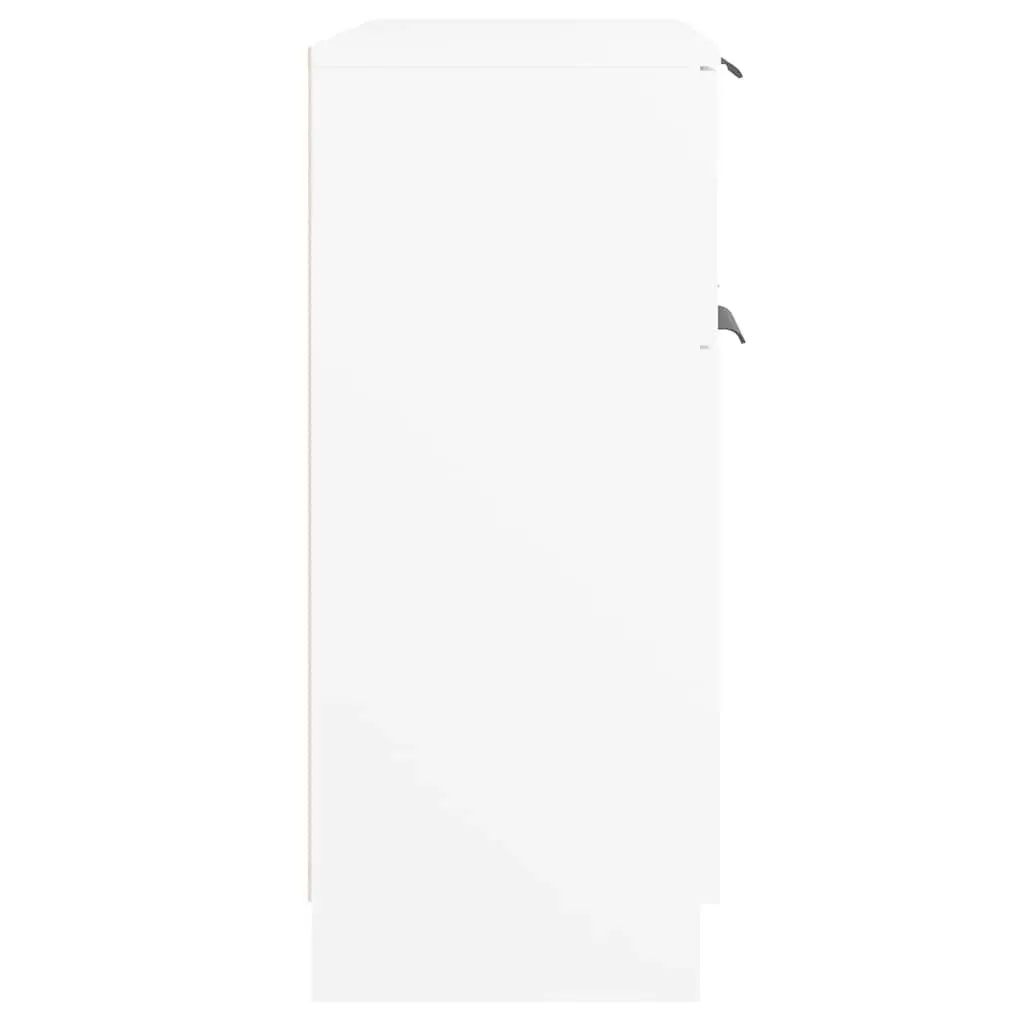 White Sideboard 60x30x70 cm Storage Cabinet