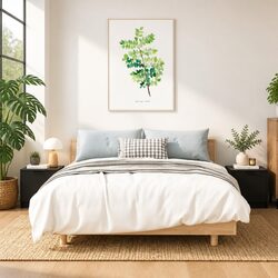 Charming Black Bedside Cabinets 2 pcs 40x39x40 cm