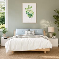 Charming White Nightstand Set for Cozy Bedrooms