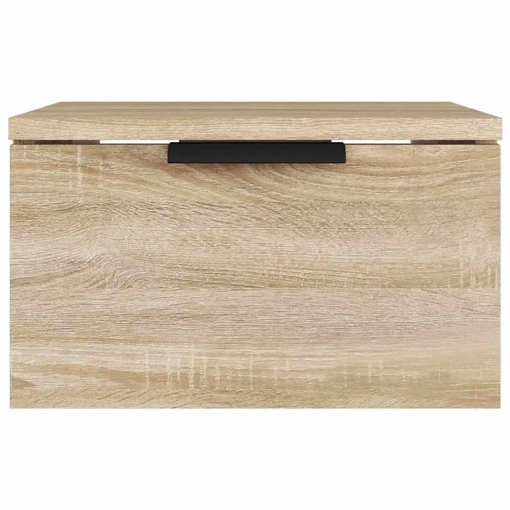 Wall-Mounted Bedside Cabinet 34x30x20cm