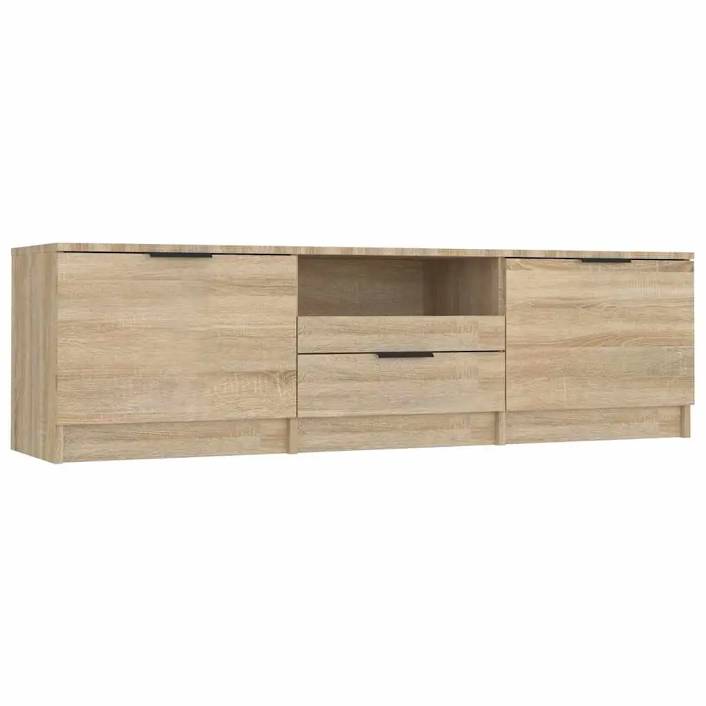 Sonoma Oak 140cm TV Cabinet for Living Rooms