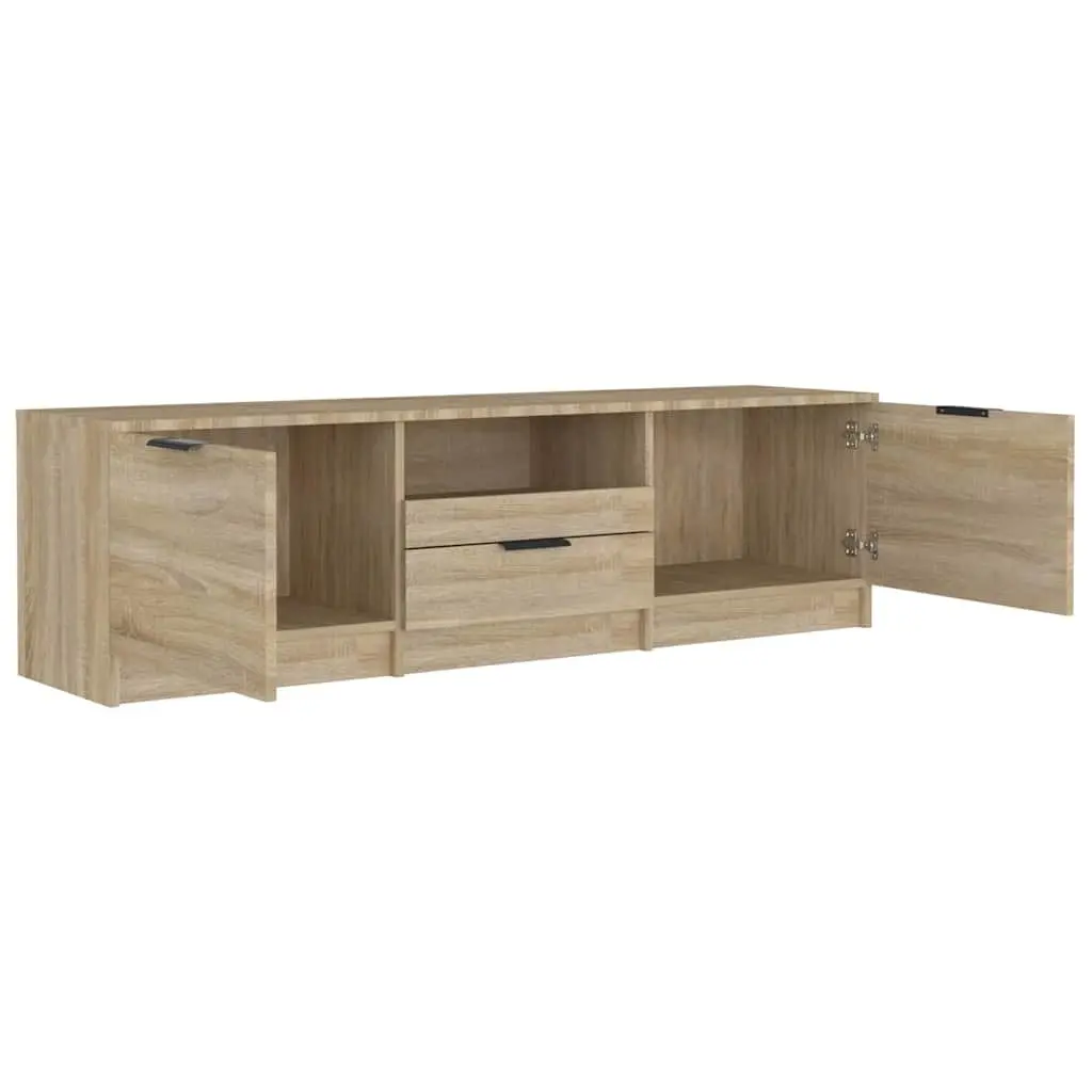 Sonoma Oak 140cm TV Cabinet for Living Rooms