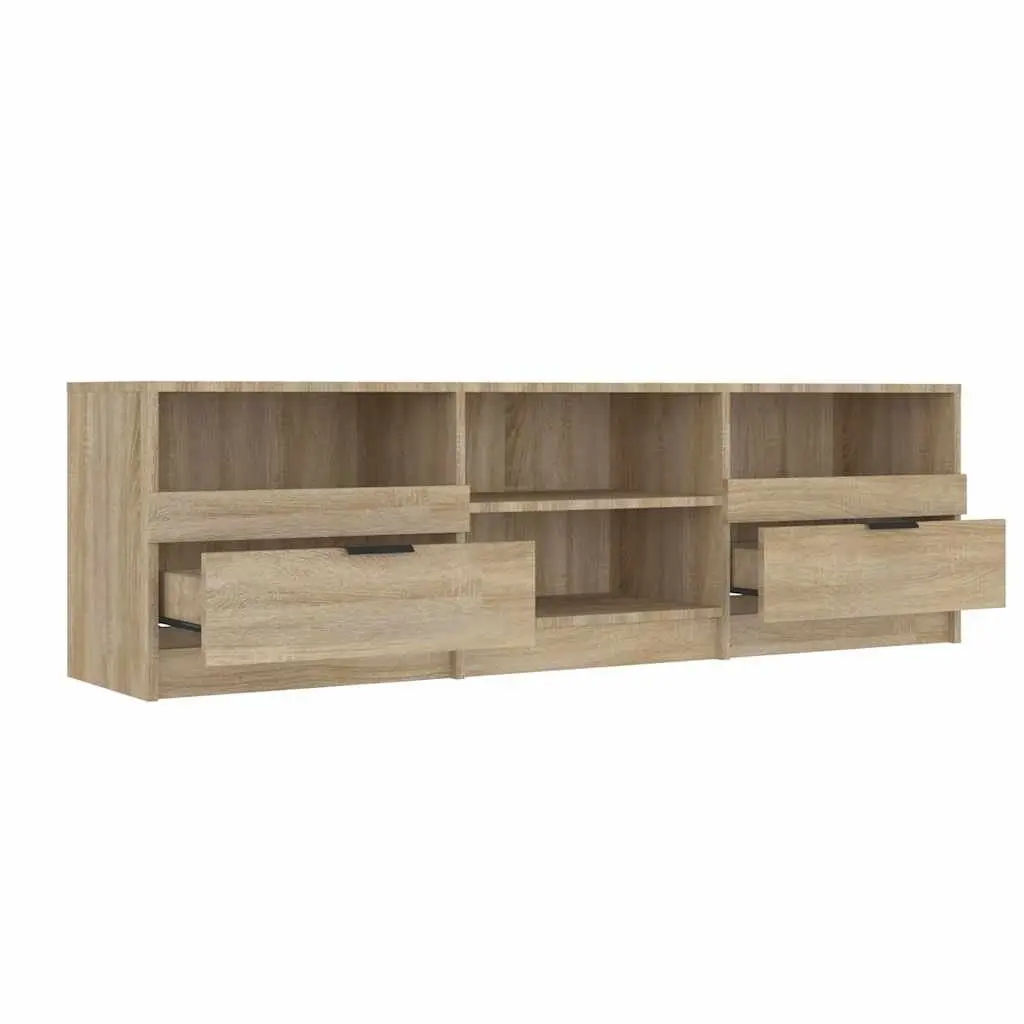 Brown TV Cabinet 150x33.5x45 cm Engineered Wood